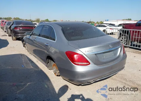 2015 Mercedes-Benz C 300 4Matic from USA, damaged, VIN 55SWF4KBXFU003298